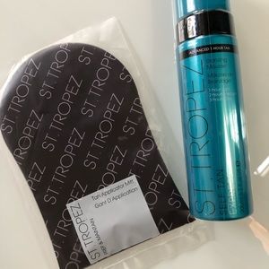 St. Tropez Bronzing Mousse and Mit